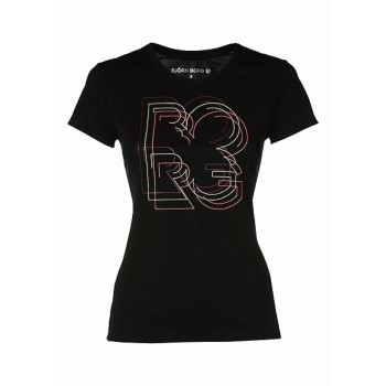 Björn Borg Wynnie T-shirt Sort polyester Small Dame Björn Borg Wynnie T-shirt Sort polyester Small Dame