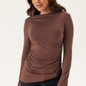 Boat Neck Asymmetric Top