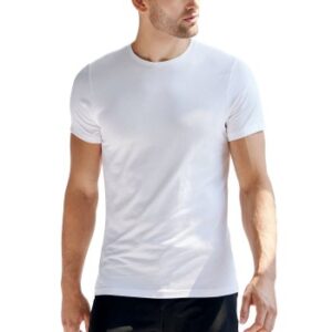 Bread and Boxers Crew Neck Hvid økologisk bomuld Small Herre