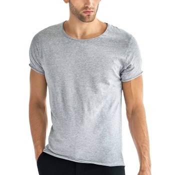 Bread and Boxers Crew Neck Relaxed Grå økologisk bomuld Small Herre Bread and Boxers Crew Neck Relaxed Grå økologisk bomuld Small Herre