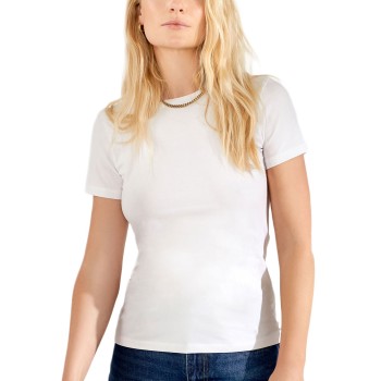 Bread and Boxers Crew Neck Slim Hvid økologisk bomuld Small Dame Bread and Boxers Crew Neck Slim Hvid økologisk bomuld Small Dame