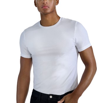 Bread and Boxers Crew-Neck Tencel T-Shirt Hvid tencel Small Herre Bread and Boxers Crew-Neck Tencel T-Shirt Hvid tencel Small Herre