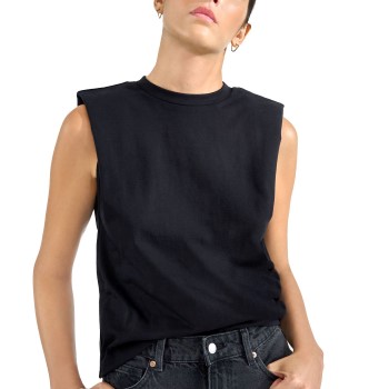 Bread and Boxers Heavy Tank Top Sort økologisk bomuld Small Dame Bread and Boxers Heavy Tank Top Sort økologisk bomuld Small Dame