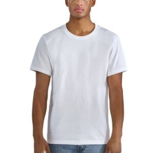 Bread and Boxers Light Weight Tee Hvid økologisk bomuld Small Herre