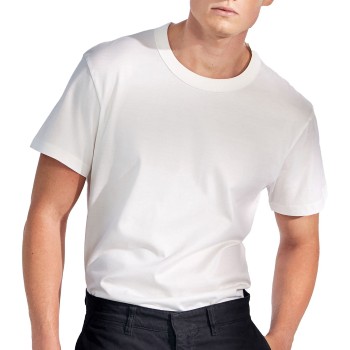 Bread and Boxers Pima Cotton Crew Neck Hvid bomuld Small Herre Bread and Boxers Pima Cotton Crew Neck Hvid bomuld Small Herre