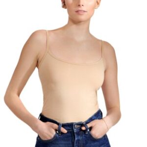 Bread and Boxers Singlet Woman Beige økologisk bomuld Small Dame