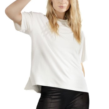 Bread and Boxers Soft Fiber T Shirt Hvid viskose Small Dame Bread and Boxers Soft Fiber T Shirt Hvid viskose Small Dame