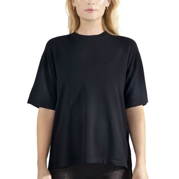 Bread and Boxers Soft Fiber T Shirt Sort viskose Small Dame Bread and Boxers Soft Fiber T Shirt Sort viskose Small Dame