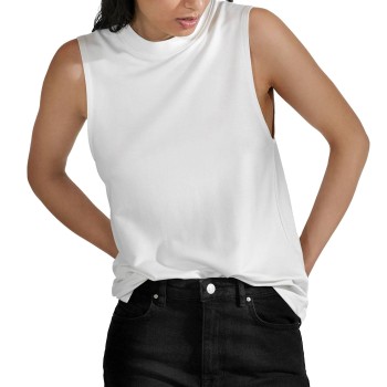 Bread and Boxers Soft Fiber Tank Top Hvid viskose Small Dame Bread and Boxers Soft Fiber Tank Top Hvid viskose Small Dame