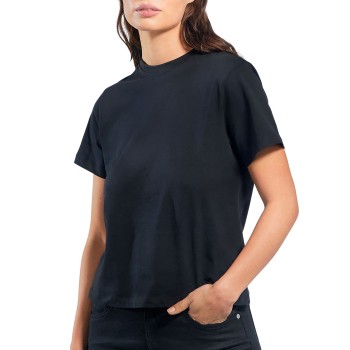 Bread and Boxers T-Shirt Classic Sort økologisk bomuld Small Dame Bread and Boxers T-Shirt Classic Sort økologisk bomuld Small Dame