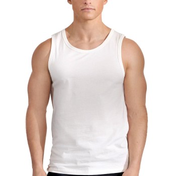 Bread and Boxers Tank Relaxed Benhvid økologisk bomuld Small Herre Bread and Boxers Tank Relaxed Benhvid økologisk bomuld Small Herre