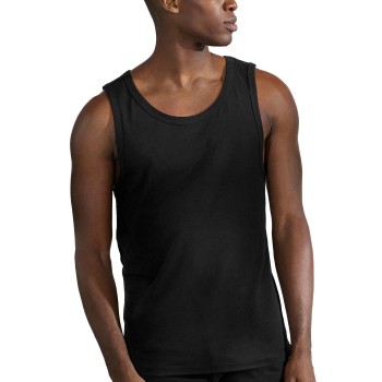 Bread and Boxers Tank Relaxed Sort økologisk bomuld Small Herre Bread and Boxers Tank Relaxed Sort økologisk bomuld Small Herre