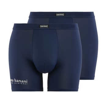 Bruno Banani 2P All Day Long Shorts Marineblå bomuld Small Herre Bruno Banani 2P All Day Long Shorts Marineblå bomuld Small Herre