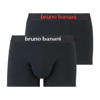 Bruno Banani 2P Flowing Shorts Sort/Hvid bomuld Small Herre Bruno Banani 2P Flowing Shorts Sort/Hvid bomuld Small Herre