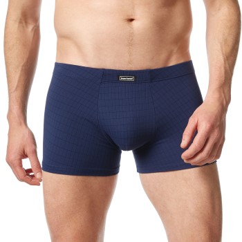 Bruno Banani Check Line 2.0 Shorts Marineblå polyamid Small Herre Bruno Banani Check Line 2.0 Shorts Marineblå polyamid Small Herre