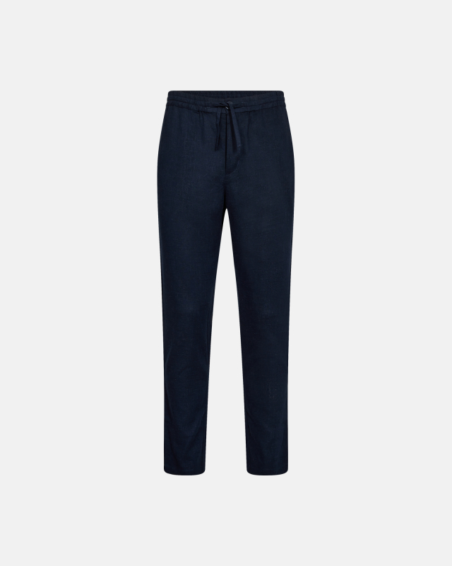 Bukser | Hør/bambusviskose | Navy Bukser | Hør/bambusviskose | Navy