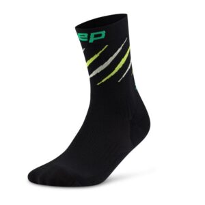 CEP Run Edt. Claws Mid Cut Strømper Sort 34-37 II til optimal komfort og støtte under løb