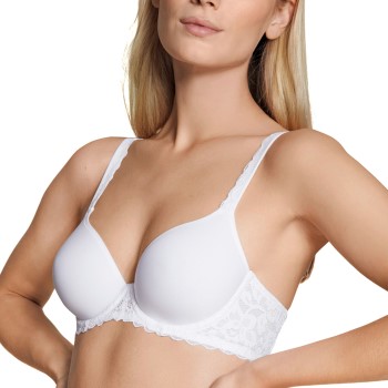 Calida BH Natural Comfort Lace Bra Hvid polyamid A 80 Dame Calida BH Natural Comfort Lace Bra Hvid polyamid A 80 Dame