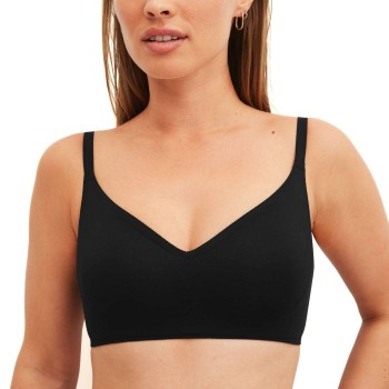 Calida BH Natural Skin Seamless Soft Bra Sort Small Dame Calida BH Natural Skin Seamless Soft Bra Sort Small Dame