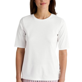 Calida Favourites Sleep Cotton Shirt Short-Sleeve Hvid bomuld Small Dame Calida Favourites Sleep Cotton Shirt Short-Sleeve Hvid bomuld Small Dame