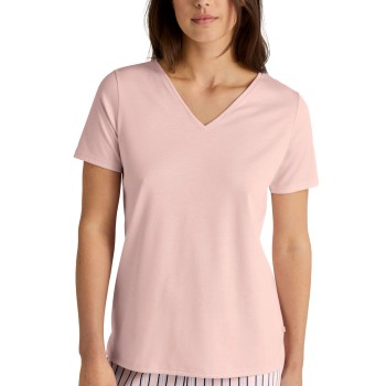 Calida Favourites Sleep Shirt Short-Sleeve Rosa stribet bomuld Small Dame Calida Favourites Sleep Shirt Short-Sleeve Rosa stribet bomuld Small Dame