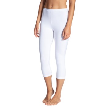 Calida Natural Comfort Capri Leggings Hvid bomuld Small Dame Calida Natural Comfort Capri Leggings Hvid bomuld Small Dame
