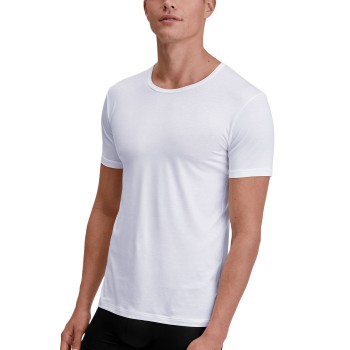 Calida Natural Cooling T-shirt Hvid tencel Small Herre Calida Natural Cooling T-shirt Hvid tencel Small Herre