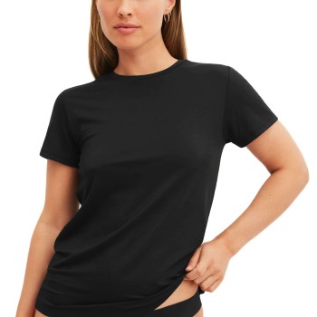 Calida Natural Skin T-shirt Sort Small Dame Calida Natural Skin T-shirt Sort Small Dame