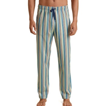 Calida Remix Sleep Weekend Pants Blå/Brun bomuld Small Herre Calida Remix Sleep Weekend Pants Blå/Brun bomuld Small Herre