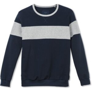 Calida Remix Sweatshirt Marineblå/Grå bomuld Small Herre