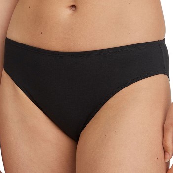 Calida Trusser Essential Cotton Brief Sort bomuld Small Dame Calida Trusser Essential Cotton Brief Sort bomuld Small Dame