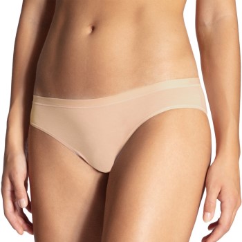Calida Trusser Natural Comfort Brief Low Cut Beige bomuld Small Dame Calida Trusser Natural Comfort Brief Low Cut Beige bomuld Small Dame