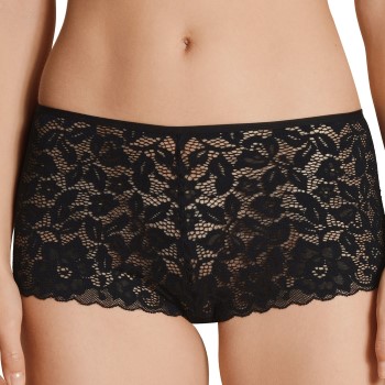 Calida Trusser Natural Comfort Lace Hipster Panty Sort polyamid Small Dame Calida Trusser Natural Comfort Lace Hipster Panty Sort polyamid Small Dame