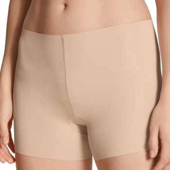 Calida Trusser Natural Skin Panty Short Leg Beige Small Dame Calida Trusser Natural Skin Panty Short Leg Beige Small Dame