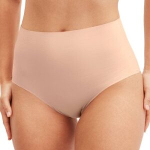 Calida Trusser Natural Skin Seamless High-Waist Brief Beige Small Dame
