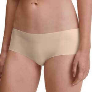 Calida Trusser Seamless Clean-Cut Midi Brief Beige Small Dame