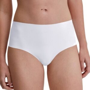 Calida Trusser Seamless Clean-Cut Midi Brief Hvid Small Dame