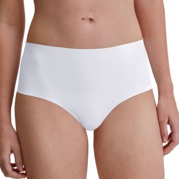 Calida Trusser Seamless Clean-Cut Midi Brief Hvid Small Dame Calida Trusser Seamless Clean-Cut Midi Brief Hvid Small Dame