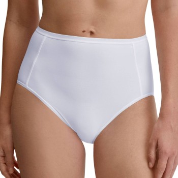 Calida Trusser Sleek Skin High Waist Brief Hvid Small Dame Calida Trusser Sleek Skin High Waist Brief Hvid Small Dame