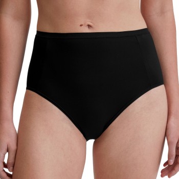 Calida Trusser Sleek Skin High Waist Brief Sort Small Dame Calida Trusser Sleek Skin High Waist Brief Sort Small Dame