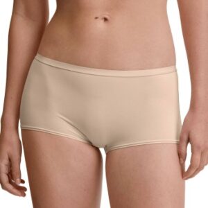 Calida Trusser Sleek Skin Regular Cut Shorty Beige Small Dame
