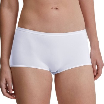 Calida Trusser Sleek Skin Regular Cut Shorty Hvid Small Dame Calida Trusser Sleek Skin Regular Cut Shorty Hvid Small Dame