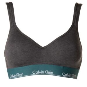 Calvin Klein BH Modern Cotton Core Bralette Grå Small Dame