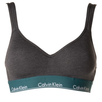 Calvin Klein BH Modern Cotton Core Bralette Grå Small Dame Calvin Klein BH Modern Cotton Core Bralette Grå Small Dame