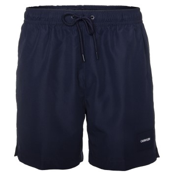 Calvin Klein Badebukser Core Solids Drawstring Swim Shorts Mørkblå polyester Small Herre Calvin Klein Badebukser Core Solids Drawstring Swim Shorts Mørkblå polyester Small Herre