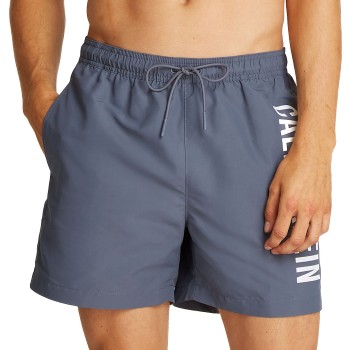 Calvin Klein Badebukser Medium Swim Shorts Intense Power Grå polyester Medium Herre Calvin Klein Badebukser Medium Swim Shorts Intense Power Grå polyester Medium Herre