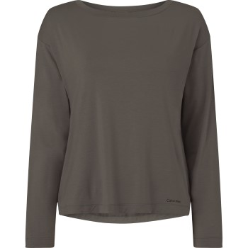Calvin Klein Core Plus Modal Coord Top Grå modal Small Dame Calvin Klein Core Plus Modal Coord Top Grå modal Small Dame