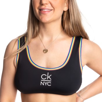 Calvin Klein Pride Bralette Bikini Sort Small Dame Calvin Klein Pride Bralette Bikini Sort Small Dame