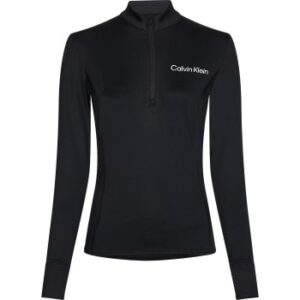 Calvin Klein Sport Essentials LS Knit Top Sort polyester Medium Dame