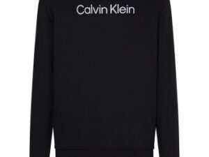 Calvin Klein Sport Essentials Pullover Sweater Sort bomuld Small Herre